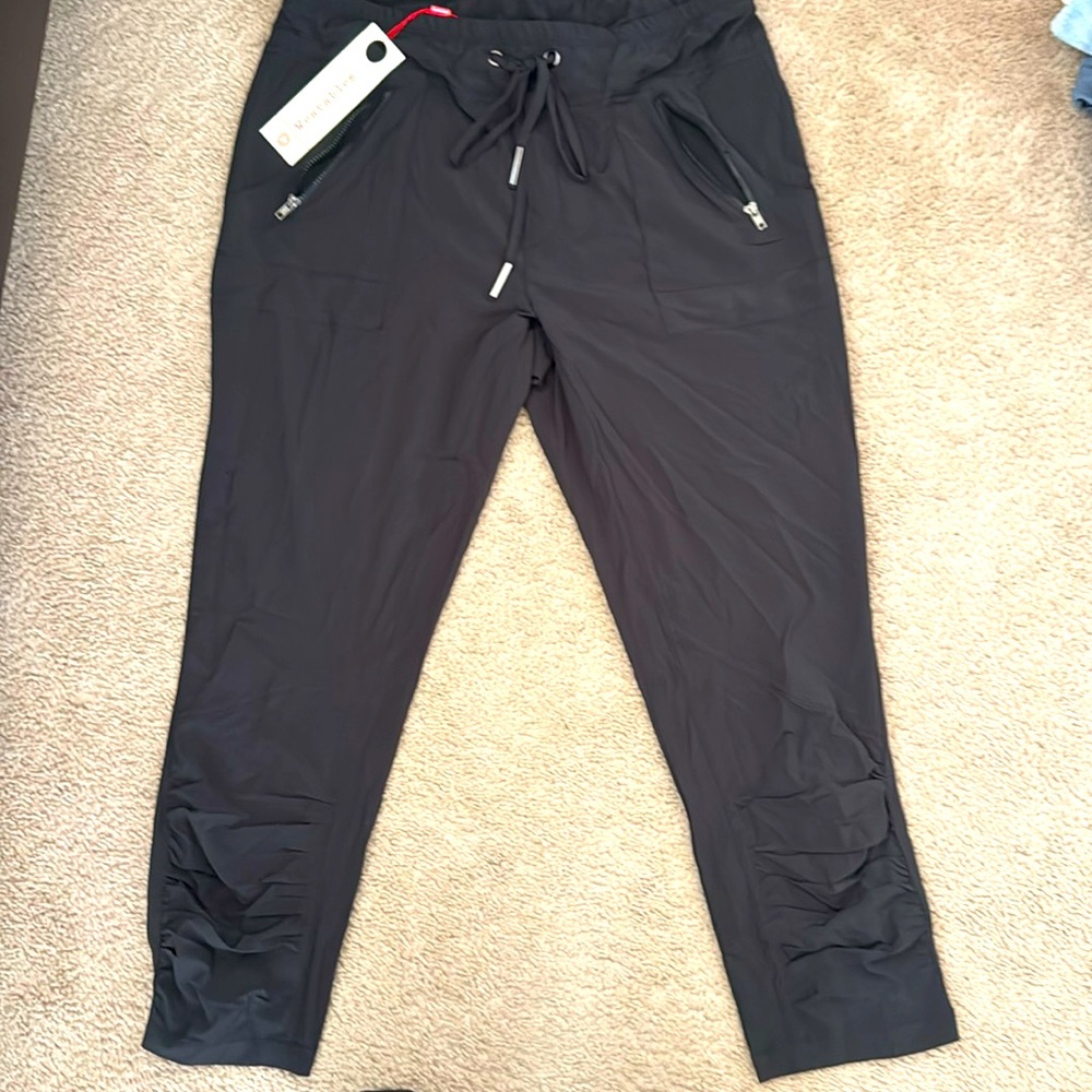 XCVI BLACK WEARABLES SZ S NWT!